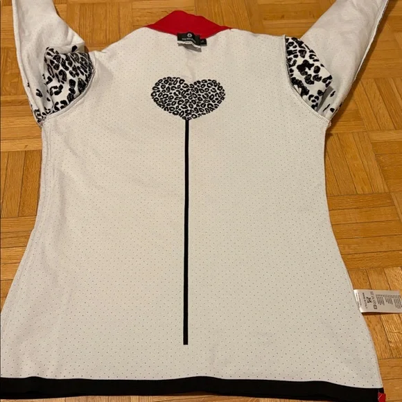 Newland Ski Black and White Long Sleeve Top NWOT - Picture 10 of 14